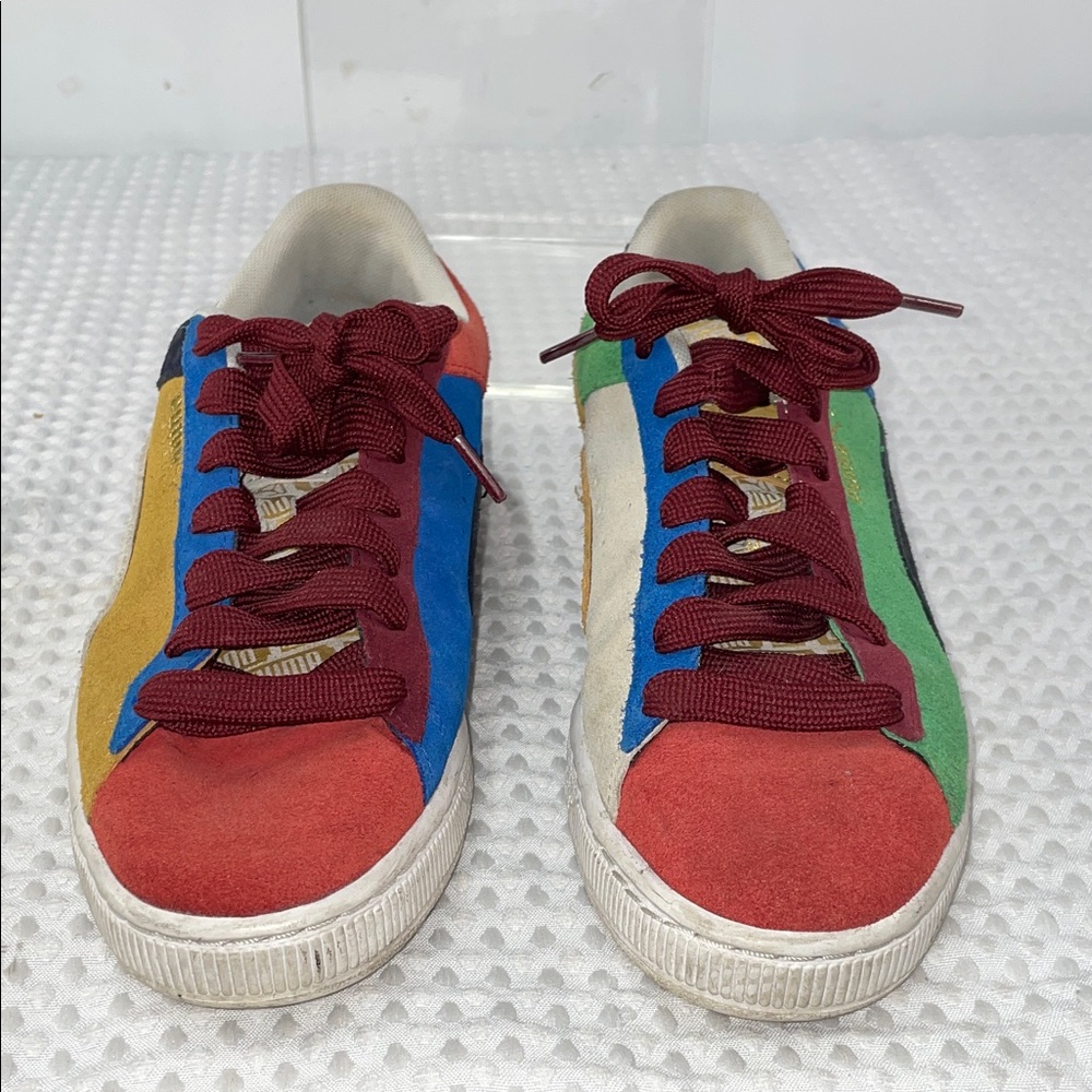 PUMA SUEDE CLASSIX SNEAKERS HIGH RISK RED FTL-02-183
